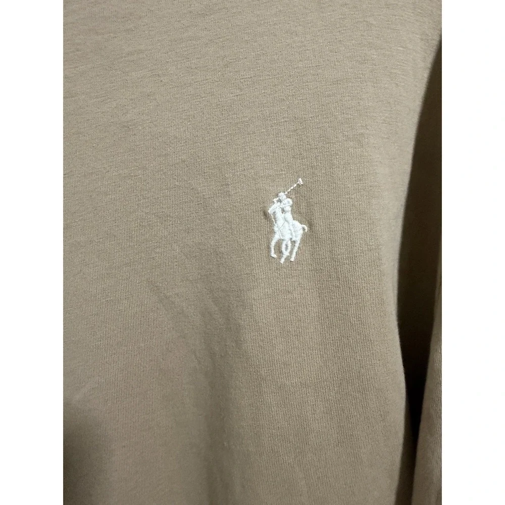 Polo Ralph‎ Lauren Long Sleeve T-Shirt Tan Men's Size X-Large